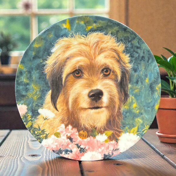 Vintage Benji The Movie Star "Wags to Riches" Dog Decorative Plate - Picture 3 of 5